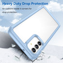 For Samsung Galaxy A13 5G Colorful Series Acrylic + TPU Phone Case(Blue)