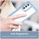 For Samsung Galaxy A13 5G Colorful Series Acrylic + TPU Phone Case(Blue)