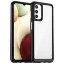 For Samsung Galaxy A13 5G Colorful Series Acrylic + TPU Phone Case(Black)