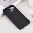 For iPhone 14 Plus Spaceman Binoculars Phone Case (Black and Beige)