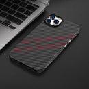 For iPhone 14 Pro hoco Cave Slim PC Phone Case(Black Blue)