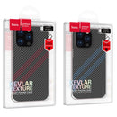 For iPhone 14 Pro hoco Cave Slim PC Phone Case(Black Blue)
