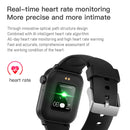 ZW27 1.81 inch TFT Screen Smart Watch Support Body Temperature / Heart Rate Monitoring(Gold)