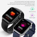 ZW27 1.81 inch TFT Screen Smart Watch Support Body Temperature / Heart Rate Monitoring(Blue)