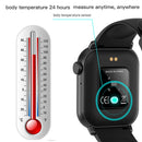 ZW27 1.81 inch TFT Screen Smart Watch Support Body Temperature / Heart Rate Monitoring(Blue)