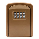 G9 4-digit Password Aluminum Alloy Key Storage Box(Gold)