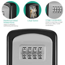 G9 4-digit Password Aluminum Alloy Key Storage Box(Grey)
