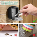 G9 4-digit Password Aluminum Alloy Key Storage Box(Gold)