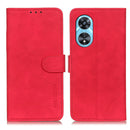 For OPPO A97 5G KHAZNEH Retro Texture Leather Phone Case(Red)