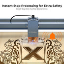 XTOOL D1 Pro-5W High Accuracy DIY Laser Engraving & Cutting Machine, Plug Type:US Plug(Golden Red)