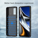 For Xiaomi Poco X4 Pro 5G Brushed Texture Carbon Fiber TPU Phone Case(Black)