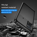 For Xiaomi Poco X4 Pro 5G Brushed Texture Carbon Fiber TPU Phone Case(Black)