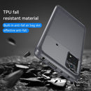 For Xiaomi Poco X4 Pro 5G Brushed Texture Carbon Fiber TPU Phone Case(Grey)