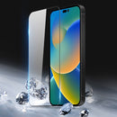 10 PCS DUX DUCIS 0.33mm 9H Medium Alumina Tempered Glass Film For iPhone 14 Pro(Black)