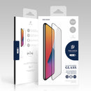 10 PCS DUX DUCIS 0.33mm 9H Medium Alumina Tempered Glass Film For iPhone 14 Pro(Black)