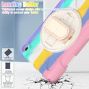 For Amazon Kindle Fire 7 2022 Hard PC Soft Silicone Full Body Tablet Case(Colorful Pink)