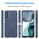 For Motorola Moto G62 5G Full Coverage Shockproof TPU Phone Case(Blue)