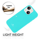 For iPhone 14 GOOSPERY JELLY Shockproof Soft TPU Case (Mint Green)