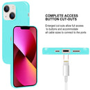For iPhone 14 GOOSPERY JELLY Shockproof Soft TPU Case (Mint Green)