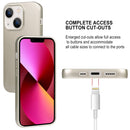For iPhone 14 Plus GOOSPERY JELLY Shockproof Soft TPU Case (Gold)