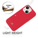 For iPhone 14 Plus GOOSPERY JELLY Shockproof Soft TPU Case (Red)