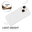 For iPhone 14 Plus GOOSPERY JELLY Shockproof Soft TPU Case (White)