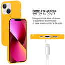 For iPhone 14 Plus GOOSPERY JELLY Shockproof Soft TPU Case (Orange)