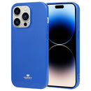 GOOSPERY JELLY Shockproof Soft TPU Case For iPhone 14 Pro(Blue)