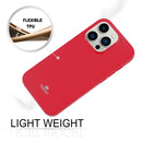 GOOSPERY JELLY Shockproof Soft TPU Case For iPhone 14 Pro(Red)
