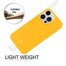 GOOSPERY JELLY Shockproof Soft TPU Case For iPhone 14 Pro(Orange)