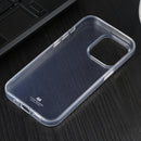 GOOSPERY JELLY Shockproof Soft TPU Case For iPhone 14 Pro(Transparent)