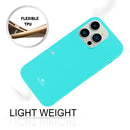 For iPhone 14 Pro Max GOOSPERY JELLY Shockproof Soft TPU Case (Mint Green)