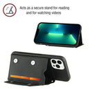Skin Feel PU + TPU + PC Back Cover Shockproof Case For iPhone 14 Pro Max(Black)