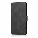 Retro Magnetic Closing Clasp Leather Case For iPhone 14 Pro Max(Black)