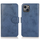 2 in 1 Detachable Leather Case For iPhone 14 Pro Max(Dark Blue)
