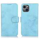 2 in 1 Detachable Leather Case For iPhone 14(Blue)