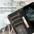 2 in 1 Detachable Leather Case For iPhone 14(Black)