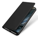 For Nokia G11 Plus DUX DUCIS Skin Pro Series Flip Leather Phone Case(Black)