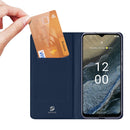 For Nokia G11 Plus DUX DUCIS Skin Pro Series Flip Leather Phone Case(Blue)