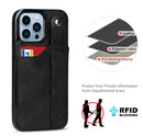 Wrist Strap Holder Phone Case For iPhone 14 Pro(Black)