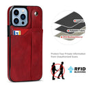 Wrist Strap Holder Phone Case For iPhone 14 Pro(Red)