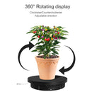 3 in 1 Electric Rotating Display Stand Turntable(White)