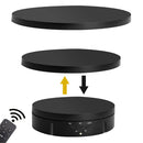 3 in 1 Remote Electric Rotating Display Stand Turntable(Black)