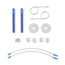 Car Universal Pull Wire Hood Lock(Blue)