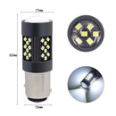 1 Pair 1157 12V 7W Continuous Car LED Fog Light(Orange Light)