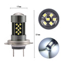 1 Pair H7 12V 7W Strobe Car LED Fog Light(Red Light)