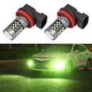 1 Pair H11 12V 7W Strobe Car LED Fog Light(Lime Light)