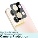 For OPPO Reno8 5G imak High Definition Integrated Glass Lens Film Black Version