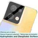 For OPPO Reno8 5G imak High Definition Integrated Glass Lens Film Black Version