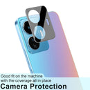 For vivo Y77 5G Global imak High Definition Integrated Glass Lens Film Black Version